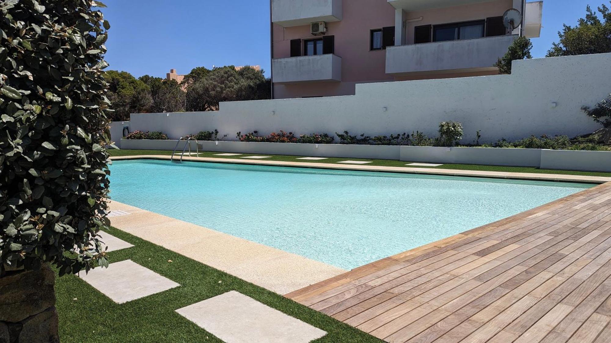 Appartamento Con Piscina - Luna Ruja Palau Esterno foto